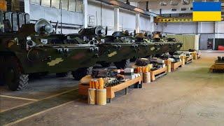 Ukrainian Army receives new batch of upgraded BTR-80 personnel carriers