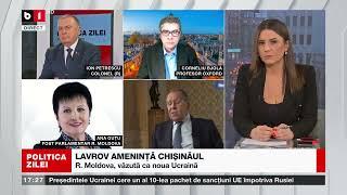 Ana Guțu, fost parlamentar al Rep.Moldova, despre amenințările lui Lavrov la adresa Chișinăului: