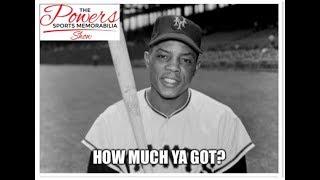 The Powers Sports Memorabilia Show - Funniest Willie Mays Story