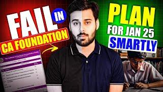 How I cracked CA Foundation in 60 Days || JAN 2025 PLAN