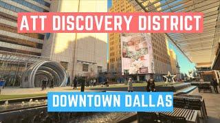 Exploring DFW: ATT Discovery District + Downtown Dallas