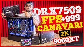 16GB RX9060XT ile 2K FPS CANAVARI!  DRX7509 Testte! @atombilisimturkiye