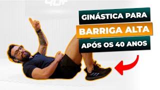 EXERCÍCIO FÁCIL PARA ESTÔMAGO ALTO | Ginástica para Barriga Alta I Zanon Macedo