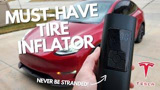 Tesla Owners Need This: Portable Tire Inflator Review & Test!