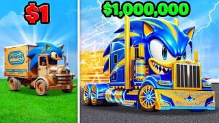 $1 To $1,000,000 SONIC TRUCK In GTA 5!