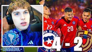 DAVOO XENEIZE REACCIONA Y OPINA DE CHILE 4 VENEZUELA 2 | CHILE VA A IR AL MUNDIAL | PERDON GARECA