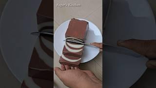 Only 3 Ingredients Easy to Make Simple and Delicious Recipe Chocolate Milk Pudding #Shorts #Pudding