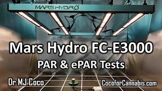 Mars Hydro FC-E3000 PAR & ePAR Tests and Review