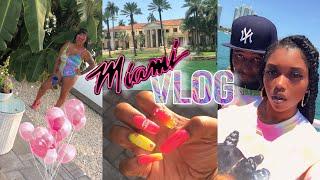 Lit Birthday Vlog *Miami Trip 2021* You won't believe who we saw!! Celebrity Mansion Tour | Go Karts