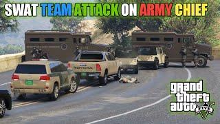 GTA 5 | Swat Team Attack on Military Chief | Military Convoy | Game Loverz