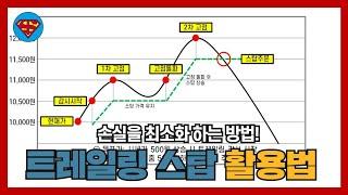 [영웅문 글로벌 사용법] 트레일링 스탑 개념과 활용법!
