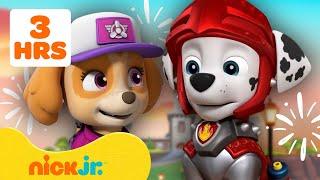 Patrulha Canina | 3 Horas do NOVO Patrulha Canina! | Nick Jr. em Português