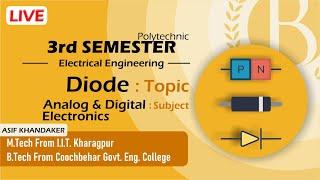 3rd Sem ELECTRICAL || Analog Electronics Unit-1 (Lecture-1) #wbscte #polytechnic  @DebdutBoral