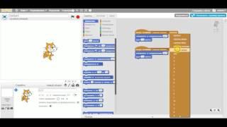 Урок 3 - Управление персонажем клавиатурой в Скретч (Scratch)