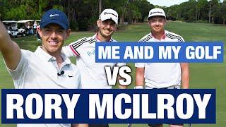 RORY MCILROY Vs ME AND MY GOLF And One Of The Best Golf Shots Of My Career So Far!