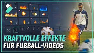 Effekte für die Fußball-Videobearbeitung | Wondershare Filmora Tutorial