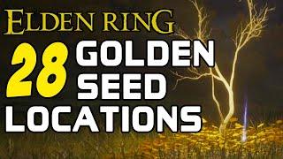 ELDEN RING: 28 Golden Seed Locations! (To Get More Flasks)