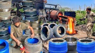 Amazing Manufacturing Process of a Wheel Drum || How Produce Brake Drum in Factory