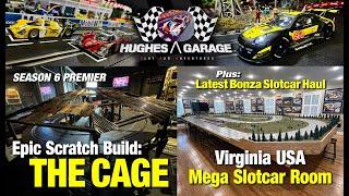 Scratch Build "The Cage" Season 6 Premier (Ep 51) #cars #slotcars #hobby #racing #fun #nasa