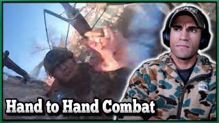 Marine reacts to Brutal Hand-to-Hand Combat