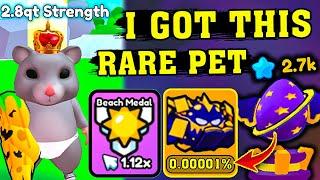 I Spent 190m Rift Stars And GOT 0.00001% Pet In Arm Wrestling Simulator (Roblox)!