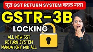 Locked GSTR-3B biggest change on GST Portal, No one can change GSTR 3B values