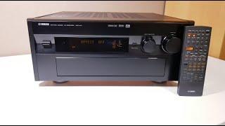 Yamaha DSP-AX1 Home Theater Amplifier - Test, Demo after repair and maintenance