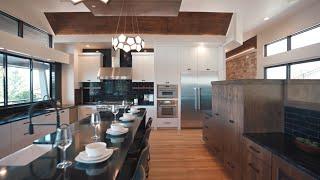 $5M Luxury Home with Stunning Boise Skyline Views | Warm Tones & Exquisite Woodwork Throughout