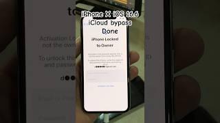 iPhone X iOS 16.6 iCloud Bypass #gsmtaimurteam #software #iphonricloudbypass #iphonexicloudreset #un