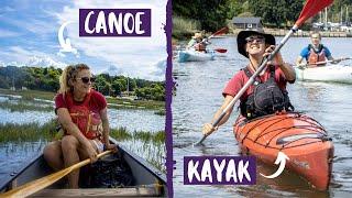 What's the Difference Between a Canoe and Kayak? | New Forest Activities