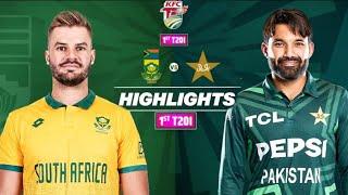 Pakistan vs South Africa Full Highlights 1st T20 2024 | PAK VS SA