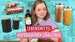 Lebensmittel aufbrauchen Challenge - Vorräte aussortieren