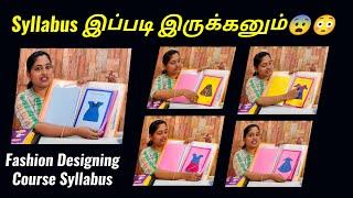 Fashion Designing Course Syllabus - Online Direct Classes - Mrs Stitch Tailoring Institute Chennai