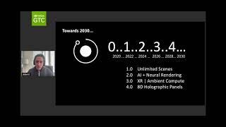 Jules Urbach GTC2023 The Future of GPU Raytracing