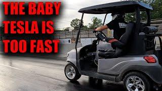 Lithium Battery Conversion GOLF CART DRAG! 72 Volt