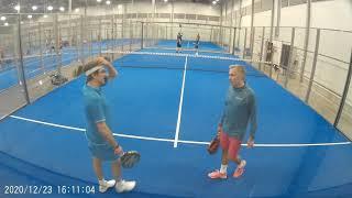 Padel United 23/12-20F Lorentzon, A Bigner VS: M Lovén, K Böök