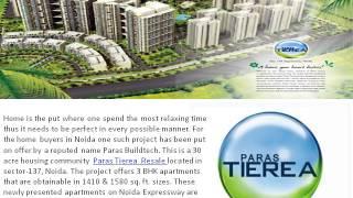 Paras Tierea Resale  Duplex, 9910008098 Low Rise Floor, Studio Sector 137  Noida Expressway