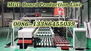 Fireproof MGO Board Making Machine，magnesium oxide fireproof mgo board machine production line