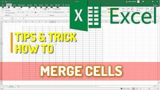 Microsoft Excel How To Merge Cells