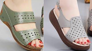 2024 MOST POPULAR FOOTWEAR DESIGN FIR LADIES : SANDAL SHOES SLIPPERS HEELS & COMFORTABLE FOOTWEAR