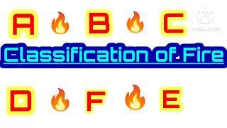 classification of fire|The safety Academy #Fire fighting #fire Extinguisher #safety first #2024#