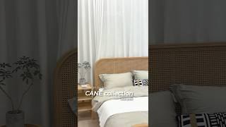 편안하고 따듯한 내추럴 무드 케인컬렉션  원목가구 침실 인테리어 라탄가구 #cane