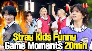 [Knowing Bros] From 'Spin the Doll' to 'Relay Run! Throw!'  Stray Kids' Funny Game Moments 