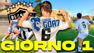 ️ IL PRIMO GIORNO DI FABIO DI MAURO ALLA GOA7 LEAGUE con i BLANCOS di RICCARDO DOSE E DADDA!