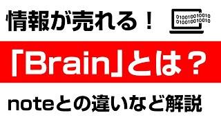Noteを超えるか！？「Brain」の特徴と使い方を解説しました