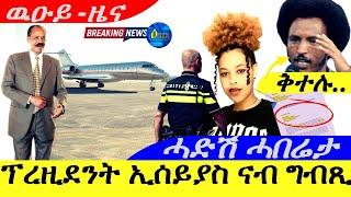 Nov 8,2024-ፕረዚደንት ኢሰይያስ ኣፈወርቂ ናብ ግብጺ | ሓድሽ ሓበሬታ | ቅተሉ ትእዛዝ ሓኽሊ ዱሙ |