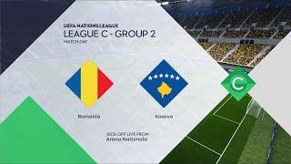 Romania vs Kosovo | Arena Nationala | 2024-25 UEFA Nations League | PES 2021