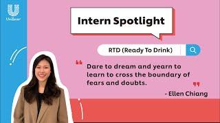 2021 Unilever Intern Spotlight 聯合利華實習生經驗分享 - Ellen Chiang (RTD Marketing, 2021)