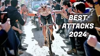 Best Cycling Attacks 2024 I TOP 10