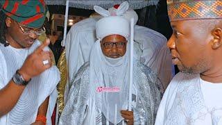 Arrival of the Alh.(Dr.) Hassan Ahmad Abdullahi Yankanaje, the Emir of Uke kingdom, Nasarawa state.